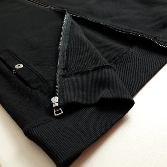 Calvin Klein Black Full Zip Sweater Jacket - Picture 12 of 16